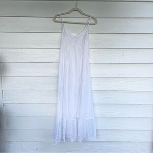 Universal Thread White Spaghetti Strap Maxi Sundress